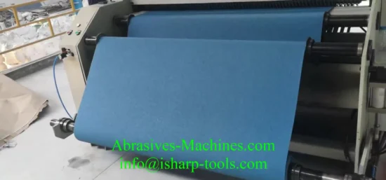 Máquina de corte de rolos Jumbo para produção de discos Flap