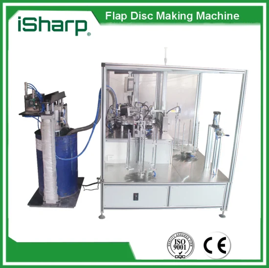 Máquina para fabricar discos de abas Isharp com função automática
