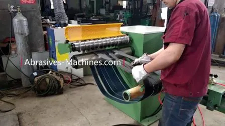 Máquina de corte de correia abrasiva de precisão de fabricação chinesa