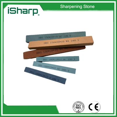 Pedra de amolar vitrificada para pedra de afiação de cilindros bastões abrasivos