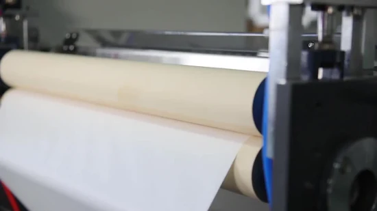 Máquina de corte de filme estirável de papel kraft, rebobinadora de cinta abrasiva, máquina de corte de rolo não tecido